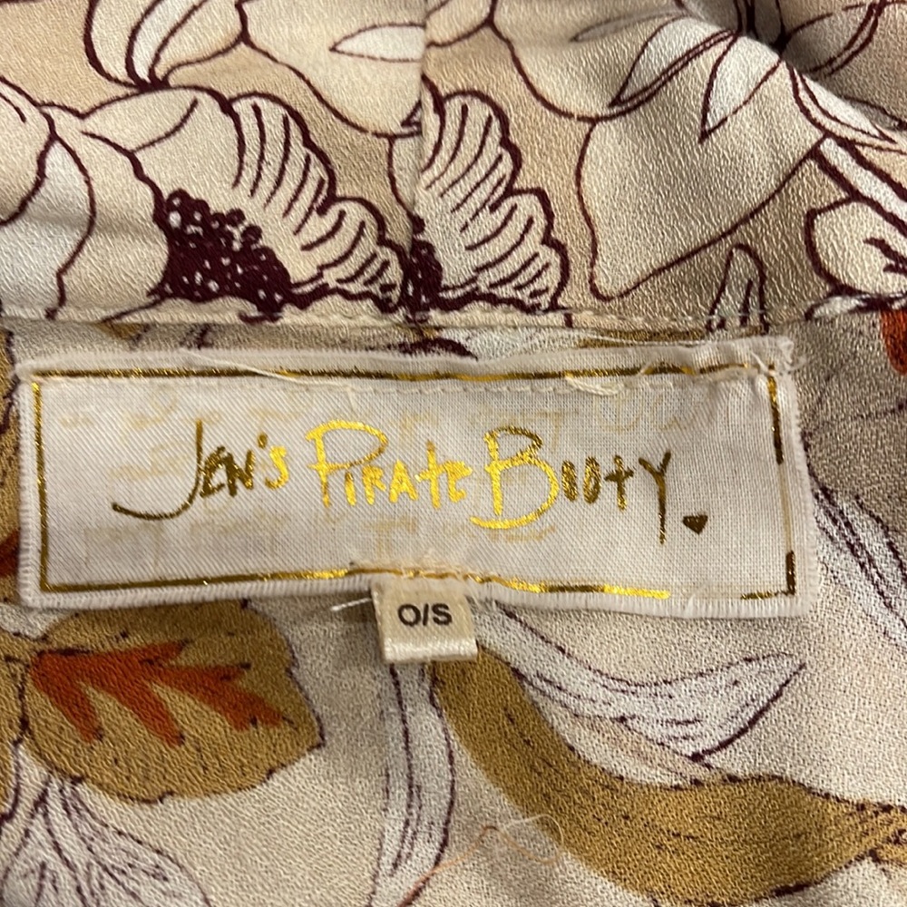 Jen’s Pirate Booty paradise golden wallflower maxi Kimono duster sold out! - Picture 8 of 9